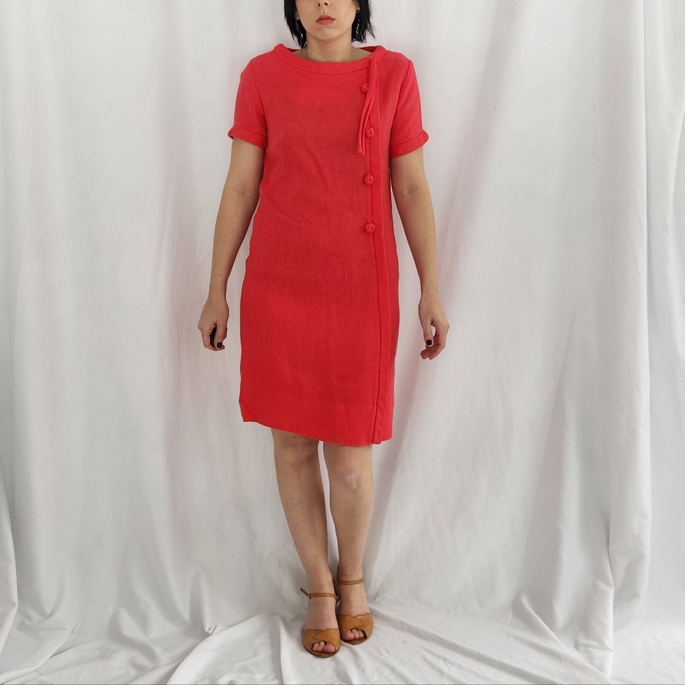 Vintage 60s Mod Knit Minidress‎
